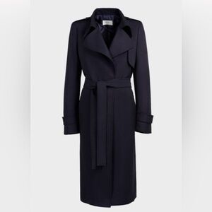 NWT Suistudio Quinn Navy Trench Size 2-6